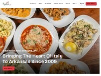 Website Screenshot Napoli's Italian Restaurant