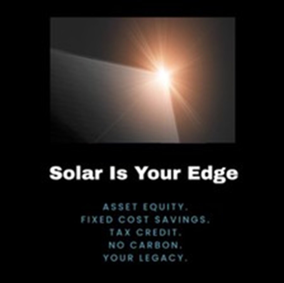 Solar is Your Edge Logo
