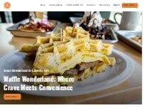 Website Screenshot Munch Munch Waffles & More