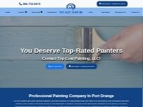 Website Screenshot Top Coat Painting