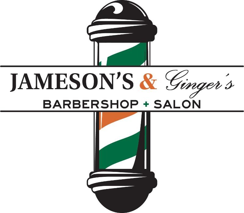 Jameson's & Ginger's Barbershop & Salon Logo