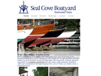 Screenshot for http://sealcoveboatyard.com/Site/Home.html