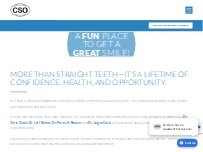 Website Screenshot Cosse & Silmon Orthodontics