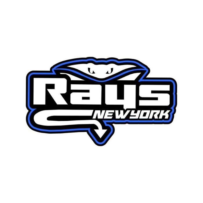 The Stingray All Stars New York Cheerleading and Tumbling Rochester Logo