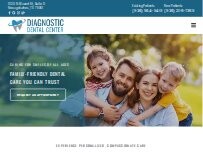 Website Screenshot Diagnostic Dental Center