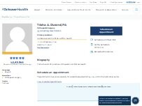 Website Screenshot Trisha A. Durand, PA