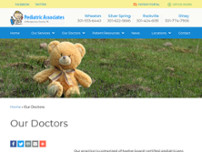 Pediatric Associates: Engel Deborah MD website screenshot