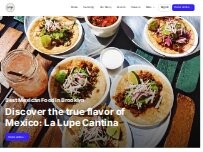 Website Screenshot La Lupe Cantina
