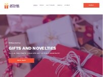 Website Screenshot Gifts and Novelties