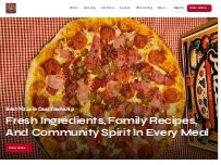 Website Screenshot Tharptown General Store & Pizzeria