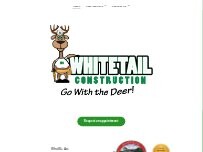 Website Screenshot Whitetail Construction