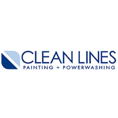 Clean Lines Painting & Powerwashing Logo