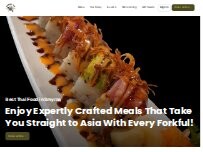 Website Screenshot Honey's Bie Thai & Sushi