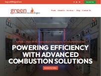 Website Screenshot Green Combustion Technologies LLC