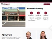 Website Screenshot HealthQuest Physical Therapy - Bloomfield Twp