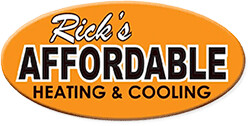 Rick's Affordable Heating & Cooling Logo