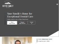 Website Screenshot Beyer Family Dental