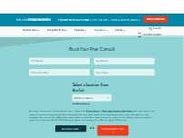 Website Screenshot Milan Laser Hair Removal