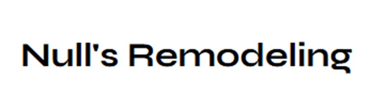 Null's Remodeling Logo