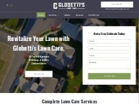 Website Screenshot Globetti's Lawn Care