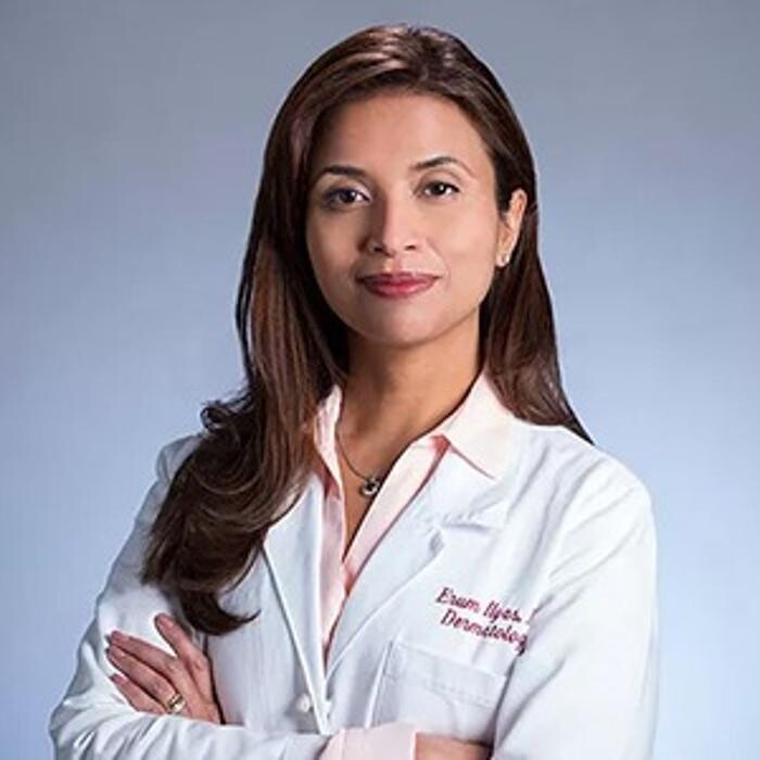 Erum Ilyas, MD, MBE, FAAD Logo