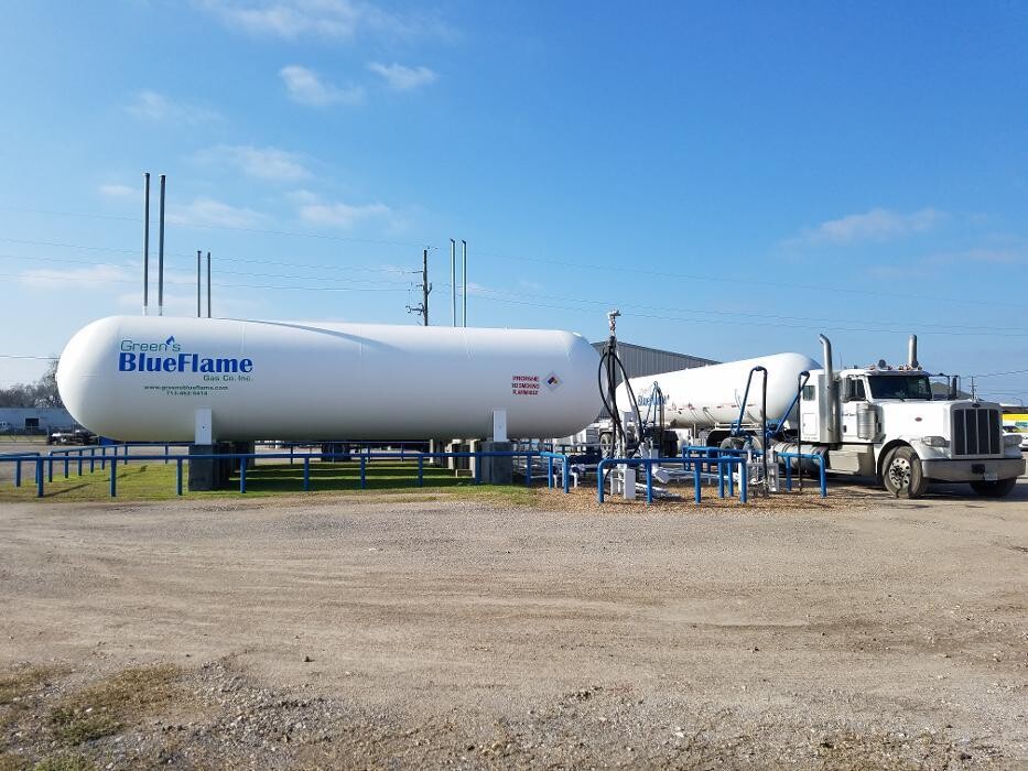 Images Green's Blue Flame Gas