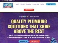 Website Screenshot DropStars Plumbing