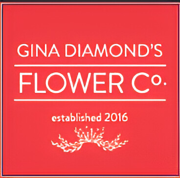 Gina Diamond's Flower Co. Logo