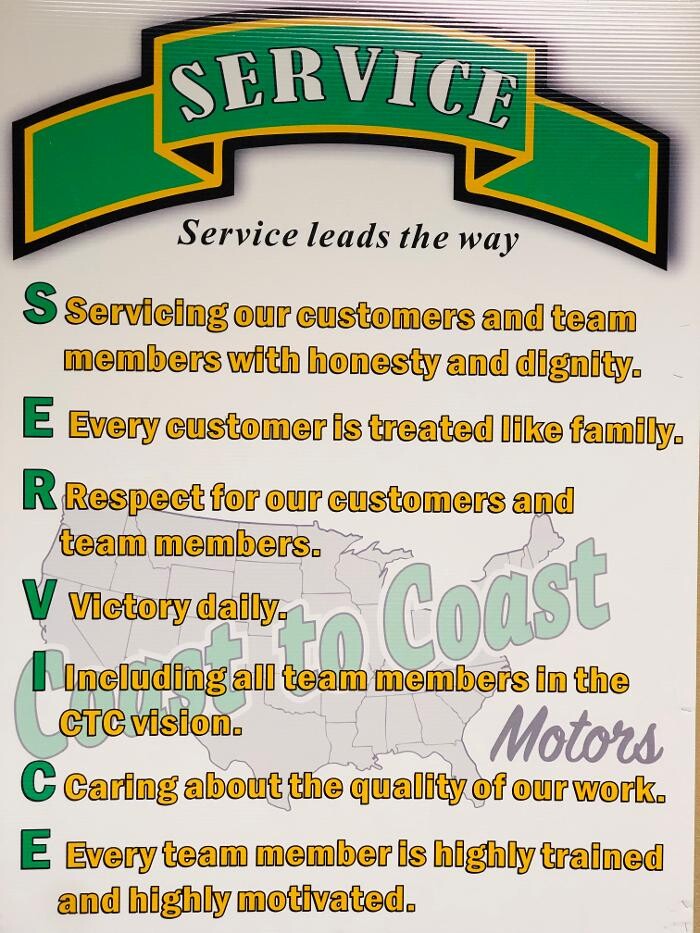 Images Coast to Coast Motors Shields