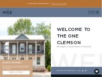 Website Screenshot The One Clemson