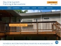 Website Screenshot Day One Custom Painting & Renovations