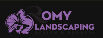 Romy Landscaping Design & Borders Logo