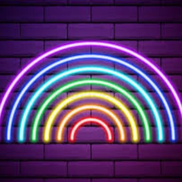 Neon Rainbow Creatives Logo