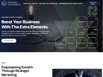 Website Screenshot Digital Elements, LLC