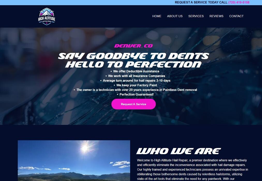 Images High Altitude Hail Repair