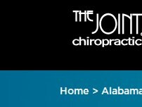 Website Screenshot The Joint Chiropractic - Oxford