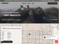 Website Screenshot Gameday Men's Health Vero Beach, FL