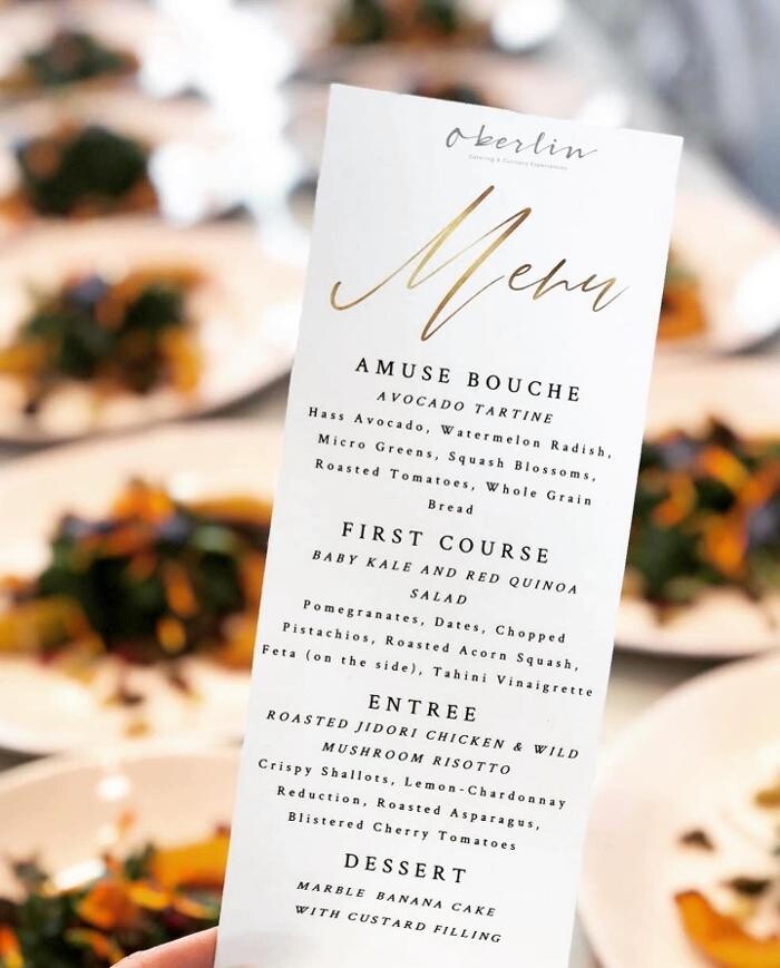 Images Oberlin Catering Miami