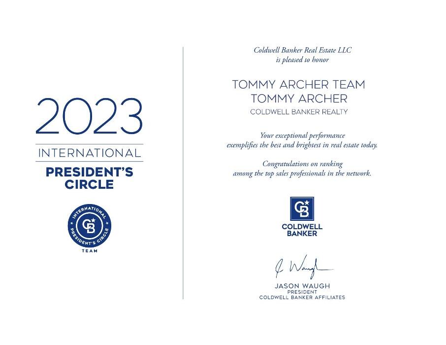 Images Tommy Archer Team - Coldwell Banker Realty