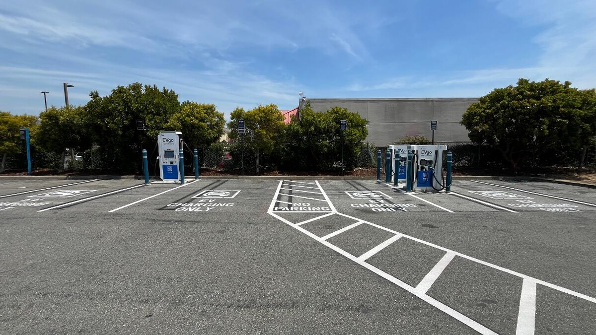 Images EVgo Car Charging Station