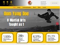 Website Screenshot Oom Yung Doe - 8 Martial Arts - Seattle