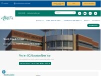 Website Screenshot Scott Credit Union