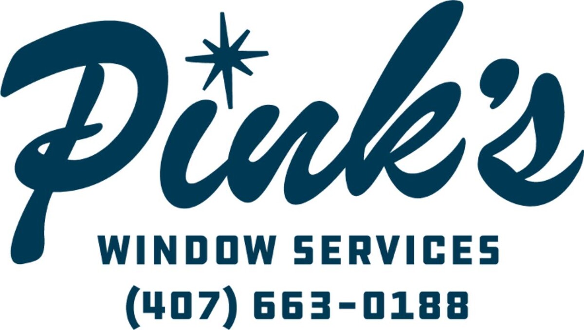 Pink's Window Services Logo