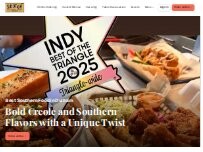 Website Screenshot Succotash Southern and Creole Kitchen.