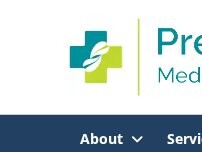 Website Screenshot Prestige Medical Group