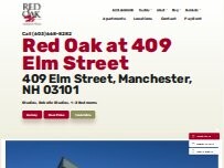 Website Screenshot Red Oak Apartment Homes