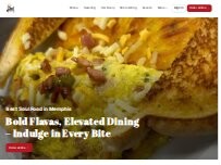 Website Screenshot Chef Flavas Restaurant