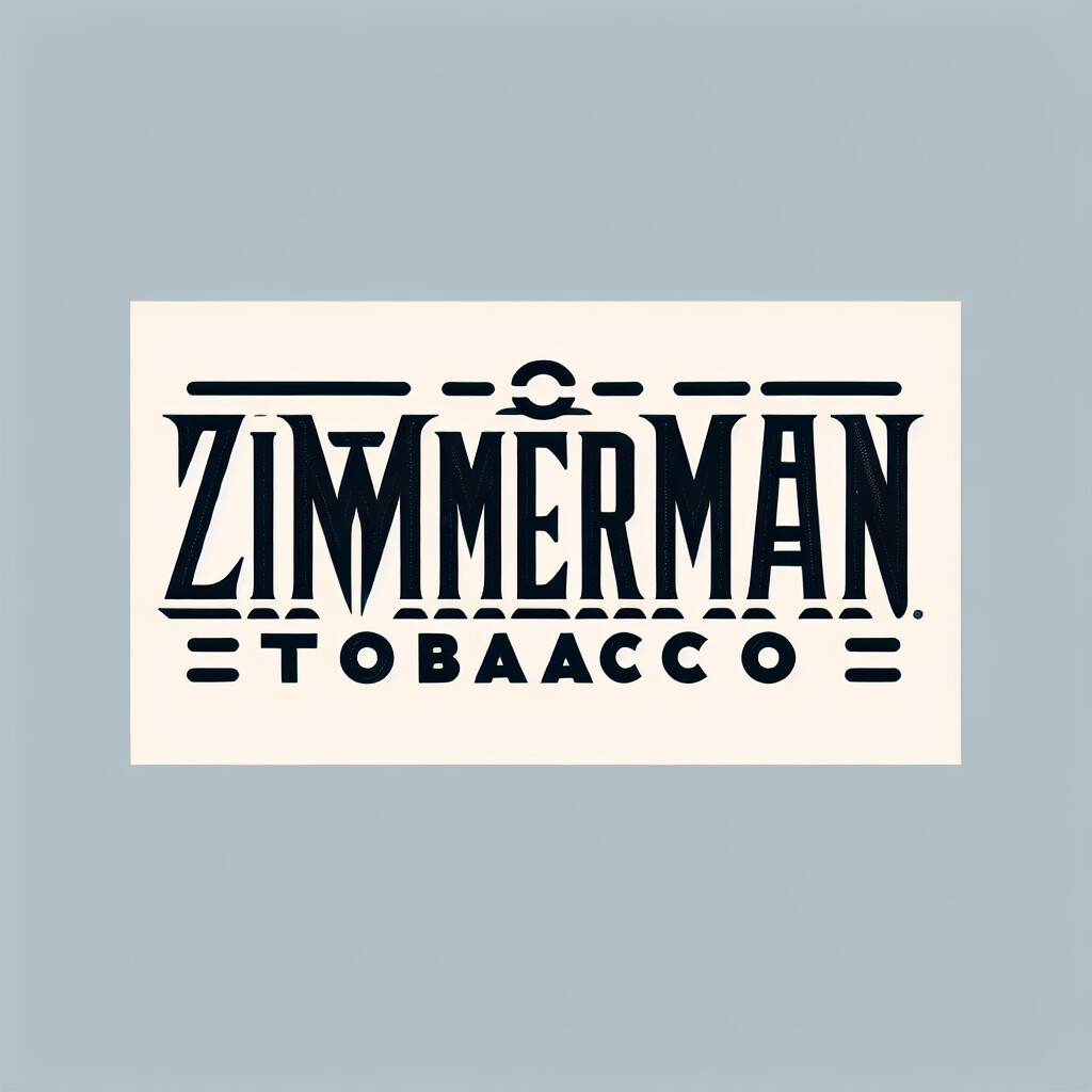 ZIMMERMAN TOBACCO Logo