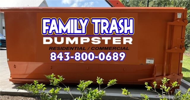 Family Trash dumpsters Logo
