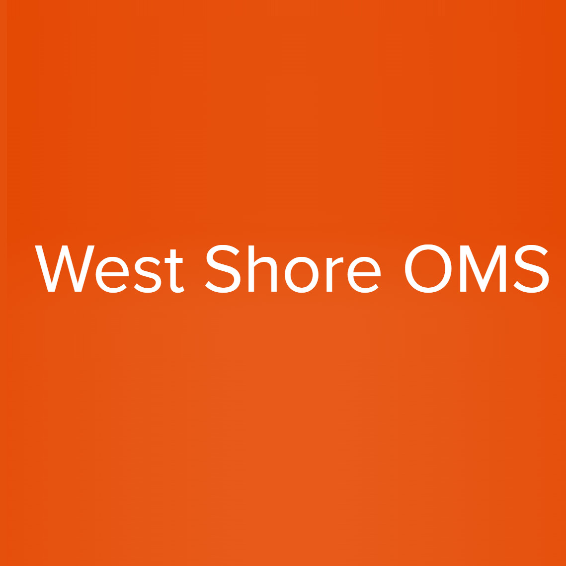 West Shore OMS Associates Logo